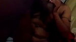 Tamil girl kissing lover legs  showing boobs