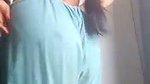 Beautiful lady show her boob  big ass