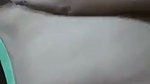 Hot girl pressing her boobs hardly