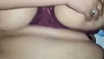 Huge boobs aunty fuck  cum on her