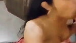 Sexy beautiful girl give Blowjob to bf