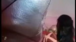 Sexy slim girlfriend showing her boobs in vc