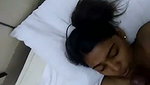 Tamil girlfriend give Blowjob in hotel room