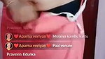Aparna Tamil Kerala Kannada Showing Fingering On Tango Live