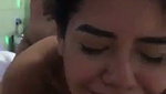 Girl Having Threesome with Two Friends in a Hotel
