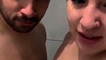 Horny NRI Couples Nude Bathing And Kissing Shower