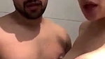 Horny NRI Couples Nude Bathing And Kissing Shower