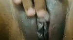 hot sexy girl black pussy masturbating