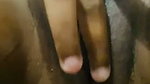 hot sexy girl black pussy masturbating