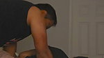 Boyfriend suck his gf boob  kissing
