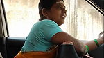 Car driving showing her dick to aunty