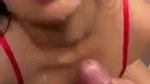Delhi girl giving Blowjob
