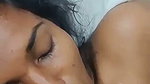 Girlfriend give Blowjob  bf enjoying it