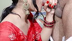 Sexy hot bahu give Blowjob Riding hard