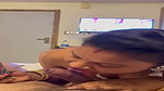 Wife put chocolates  give Blowjob