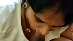 Lady give quick Blowjob to her husband