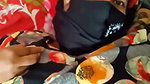 Muslim aunty fucking with lover