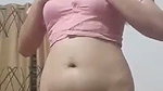 Nepali girl undress pink saree  show her beauty
