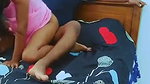 Sexy girl riding  fuck with own uncle