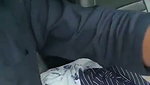 Cute Babe Boobs Pressed in Running car