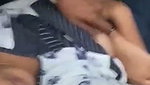 Cute Babe Boobs Pressed in Running car