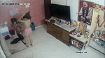 Home Alone Cutie Babe Nude CCTV