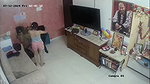 Home Alone Cutie Babe Nude CCTV