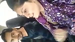 Illegal Affair Enjoying with Lover in Car Riding