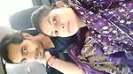 Illegal Affair Enjoying with Lover in Car Riding