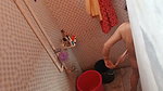 Mature Aunty Bathing Hidden Spy