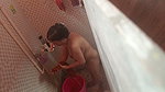 Mature Aunty Bathing Hidden Spy