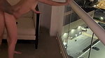 Rich Couple Fucking on Hotel Balcony