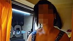 Running Bus Wife Showing Her Assets To Outsiders