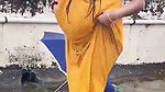 Susmita Malik Rooftop Dare In Daylight Full Wet