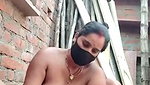 Outdoor nude pee