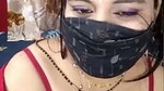 Beautiful fatty bhabhi showing her boobs  talking live