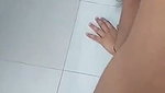 Beautiful girl fucking hard in bathroom