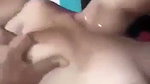 Boyfriend fuck hard his gf on bed