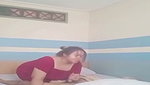 Nepali girl riding  moan loudly