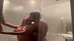 Sexy couple fuck in hotel bathroom  bedroom