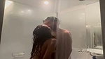Sexy couple fuck in hotel bathroom  bedroom