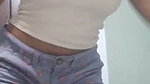 Sexy hot girl showing her boobs  ass