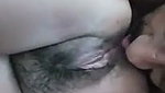 Husband licking juice pussy
