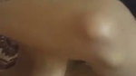 Sexy girl show  cum on her face