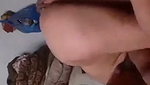 Wife licking husband ass