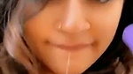 Horny nri babe sucking vibrator and fingering