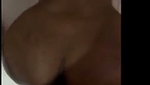 Indian dusky babe sucking and fucking white cock