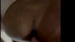 Indian dusky babe sucking and fucking white cock
