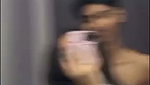 Sexy glasses babe giving blowjob to her bf
