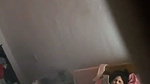 Horny village cousin sister fingering while watching porn first time